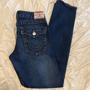 True religion low rise jeans